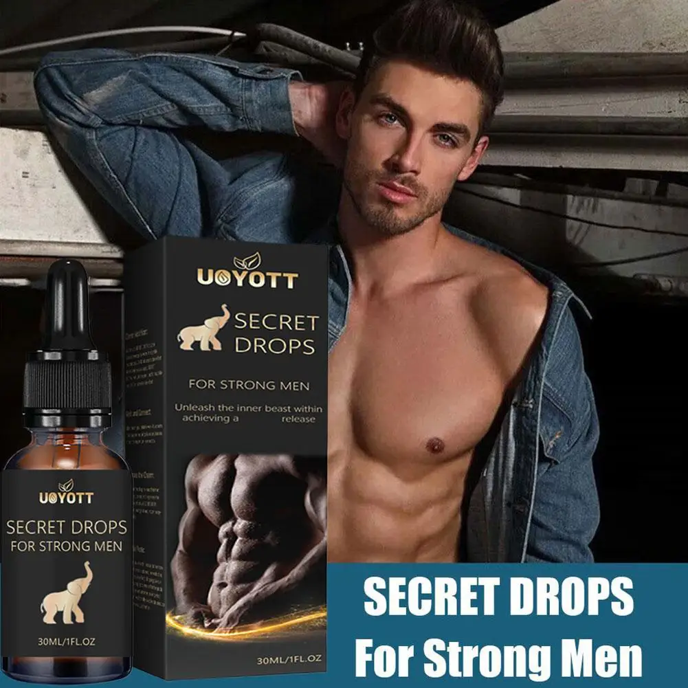 

30ml Secret Drops For Strong Powerful Men Secret Happy Drops Enhancing Sensitivity Release Stress And Anxiety H0f5