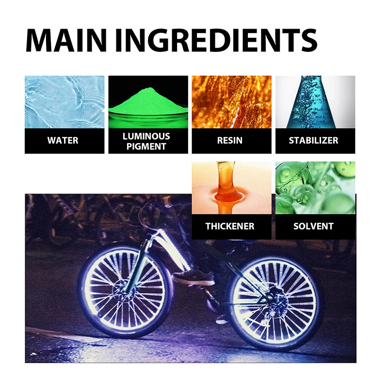 100ml Reflective Spray Paint Fabric Luminous Spray Paint Reflective Bike Skateboard Canvas Glowing