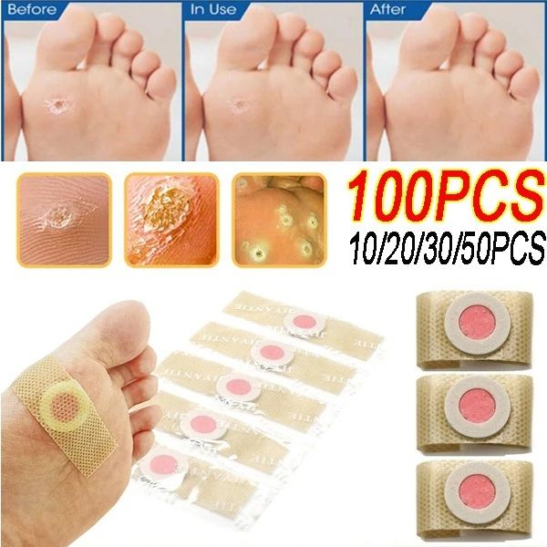 1080pcs Medical Corn Plaster Foot Corn Removal Warts Thorn Killer Plantar Calluses Callosity
