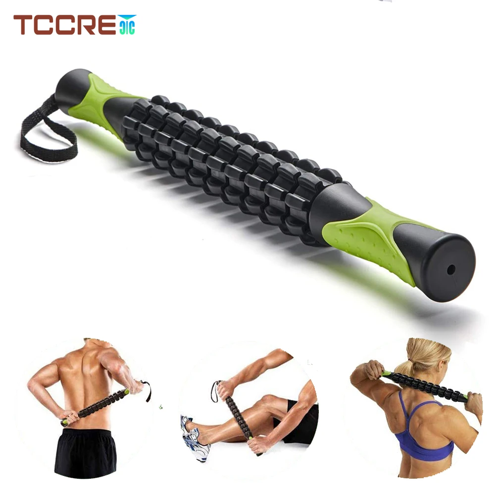 Muscle Roller Massage Stick for Athletes,Deep Tissue Body Massage Tools,Back Leg Massager for Sore Muscle Pain Relief Recovery