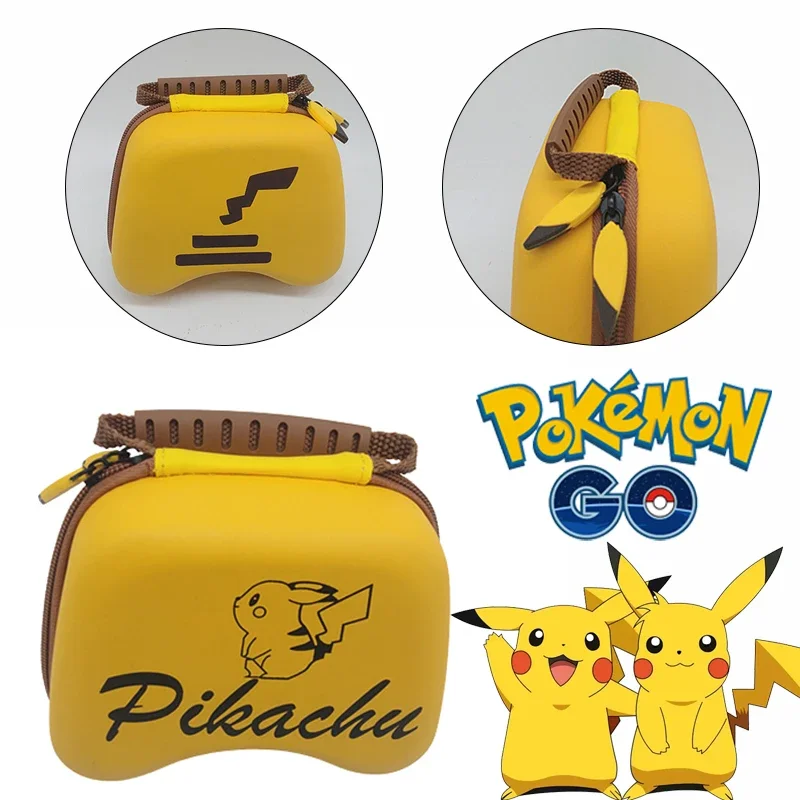 Pokemon Pikachu Gamepad Storage Bag Anime Cartoon Zipper Custodia Portatile Per Xbox One Switch Pro Ps3 Ps4 Ps5 Joypad Packet Pack