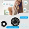 Laundry Dryer, Electric Portable Clothes Dryers With Stainless Steel Drum & Exhaust Pipe, 13.2 lbs Capacity, 5 Drying Modes for 4