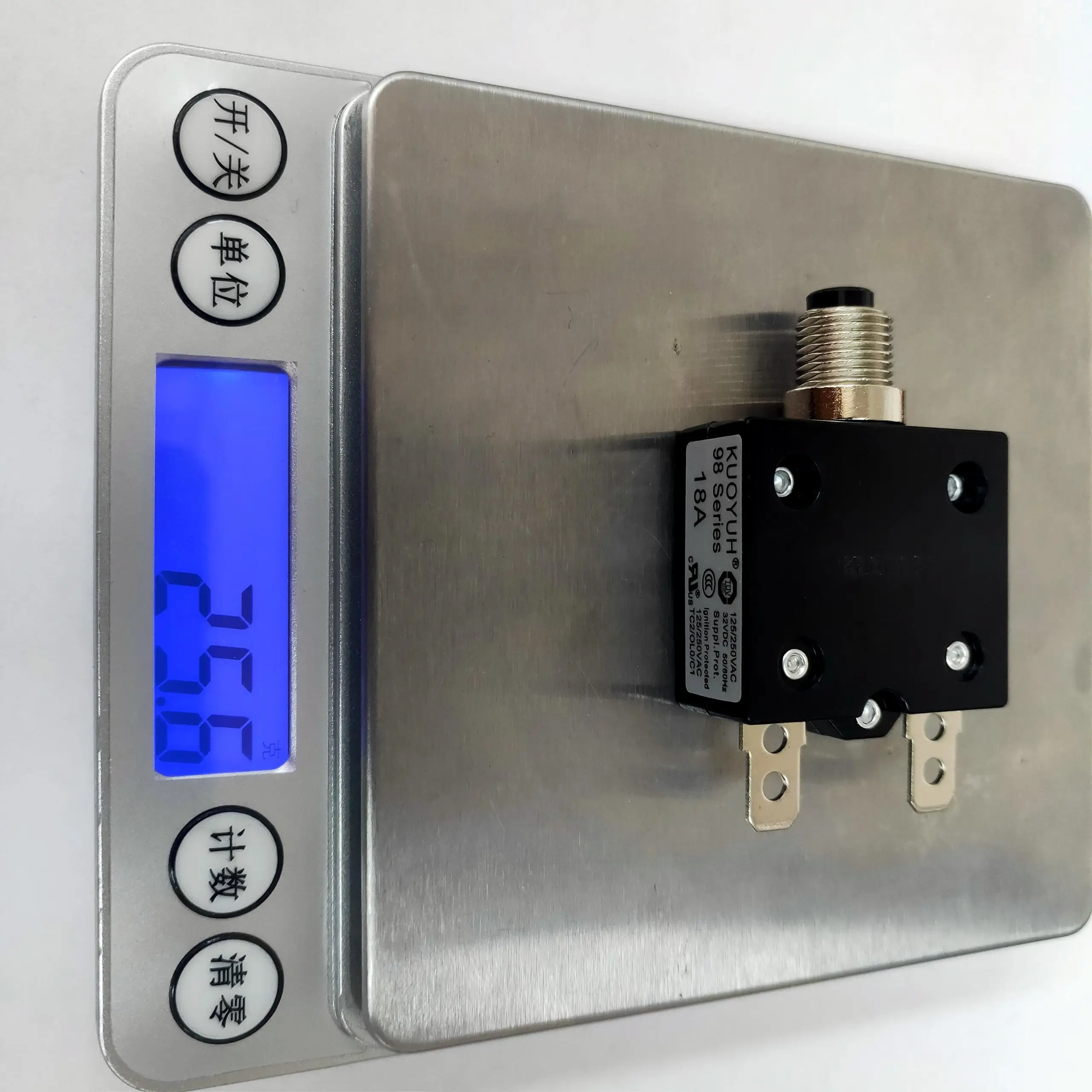 1pc 98 series 18A Manual Reset Thermal Overload protector switch 3 1PC Reset  Fuse Circuit Breaker 1pc 98 series 18A Manual Reset Thermal Overload protector switch 3