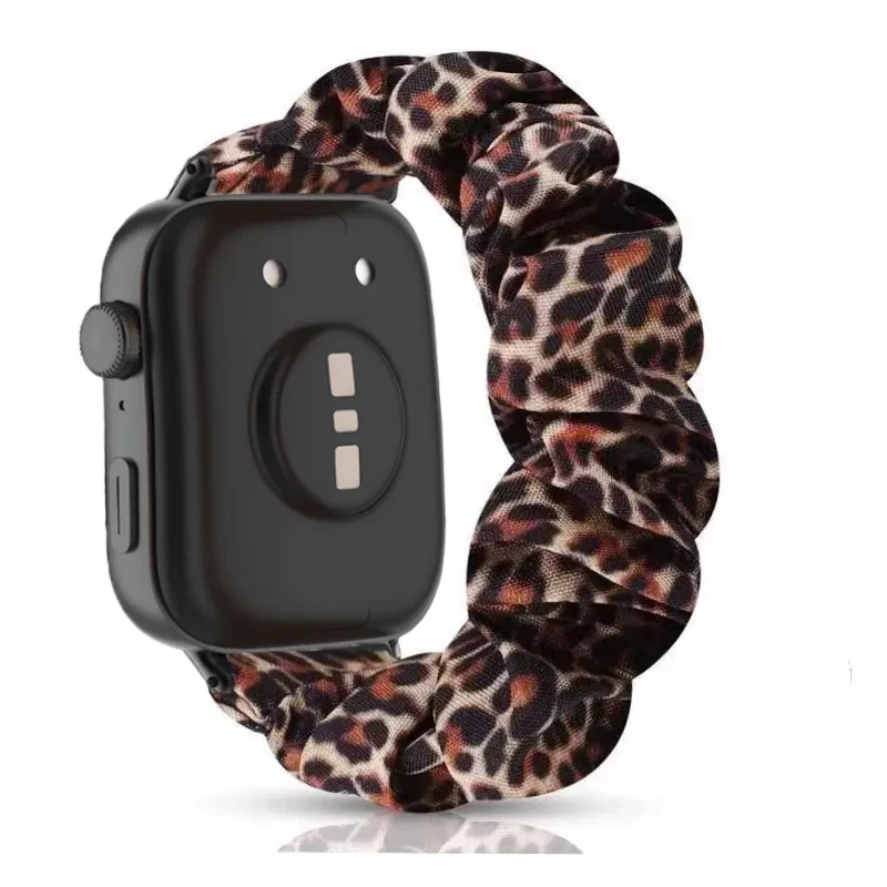 Elastic Nylon Loop Band with Metal Connector for Smartwatch - Adjustable Replacement Bracelet Strap