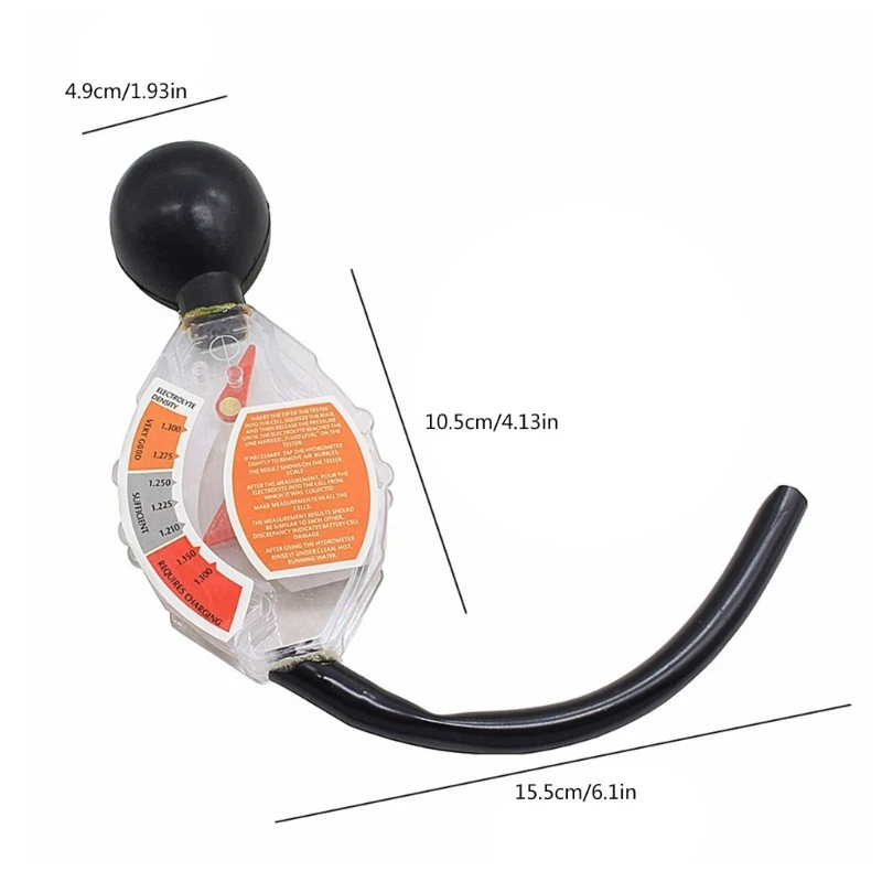 Acid Quality Analyzer Density Tool Rapid Tester Vehicle Car Battery Hydrometer Tester Cycle Battery Tool