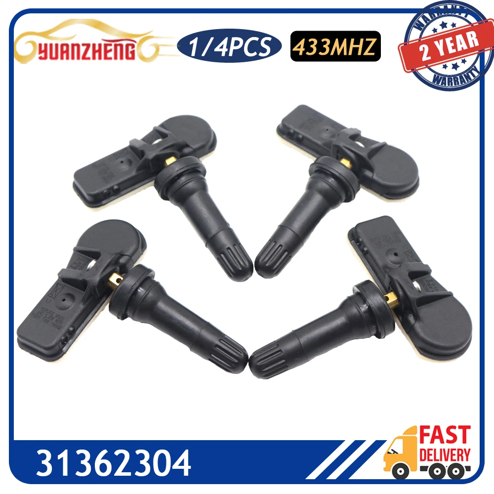 Sistema Di Monitoraggio Della Pressione Dei Pneumatici Per Auto Sensore Tpms 31362304 Per Volvo S60 S90 Xc90 V60 V90 Cross Country 2015-2024 50662193