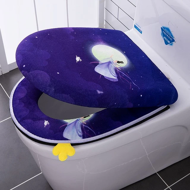 Nouveau Coussin De Siège De Toilette Universel Avec Poignée