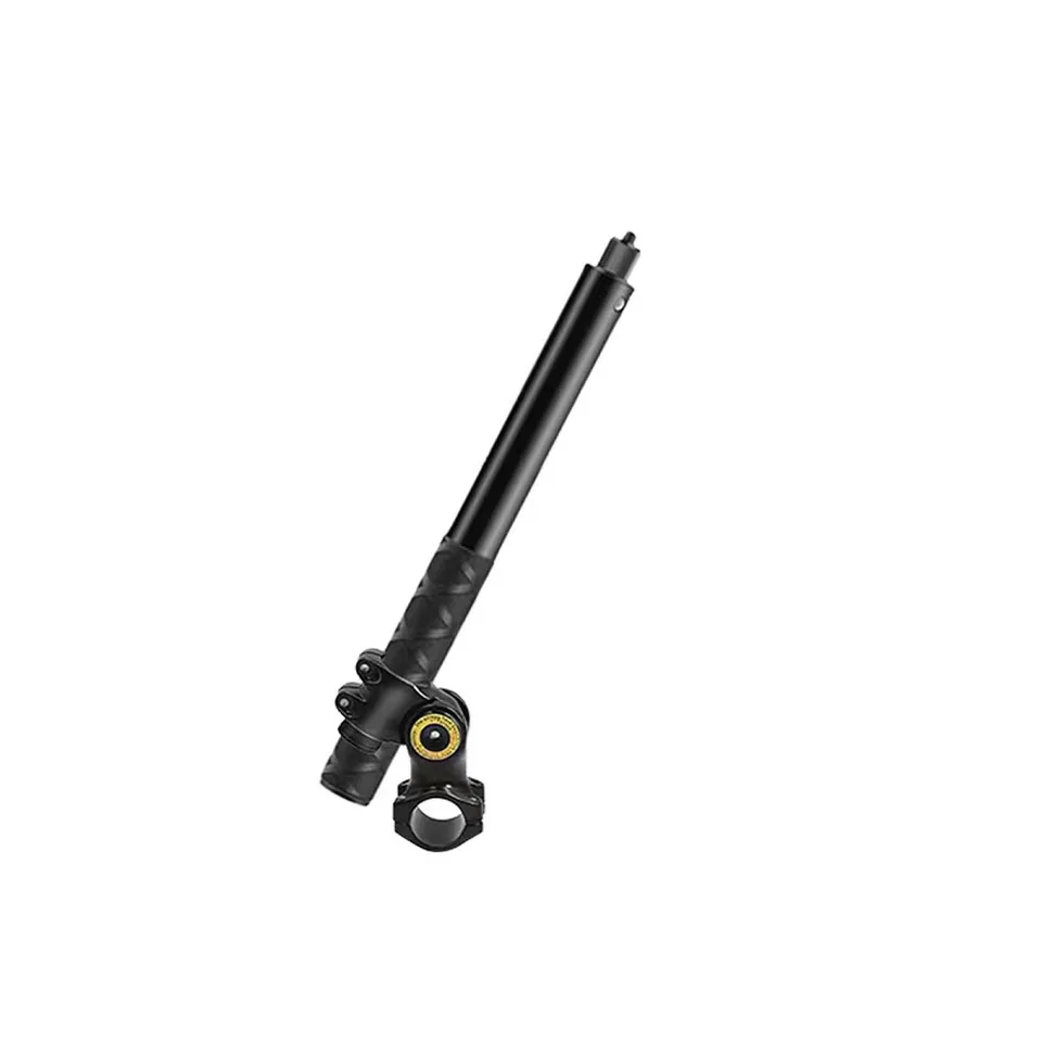 Staffa Per Selfie Stick Da Bici O Moto - Regolabile 28-115 Cm, Con Vite 1/4"