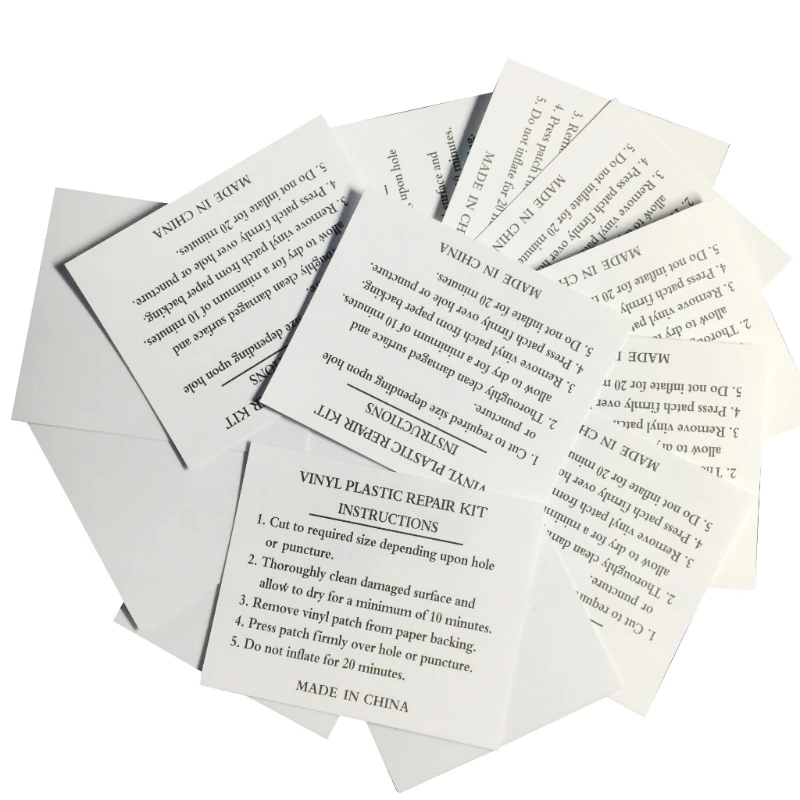 

Self-Adhesive Vinyl Repair Patch Pool Repair Patches Kit for Swimming Pools