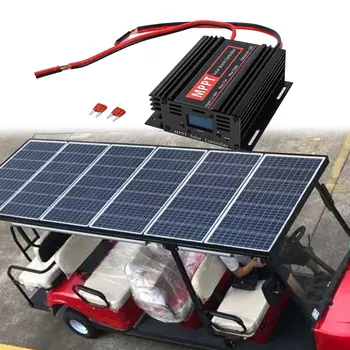 24V36V48V60V72V 550W MPPT Solar Electric Car Boost Regolatore di carica solare Caricatore regolatore solare Forniture per apparecchiature elettriche