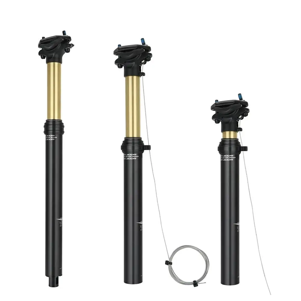 

Bike Suspension Seatpost Shock Absorber Wire Control Dropper Seatpost Bicycle MTB Mountain Bike Lifting Seat Post