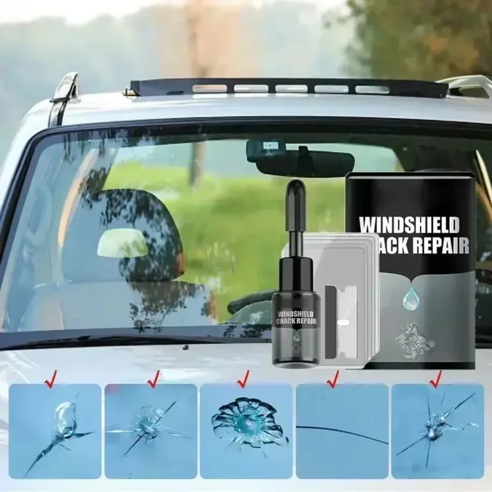 Windscreen Scratch Crack Restore Fluid Glass Curing Glue Car Accessories Car Windshield Crack Repair Fluid Window Repair Resin car glass repair