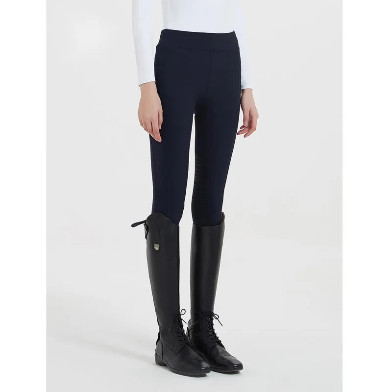 Silicon Equestrian Pants High Waist Women's Spring/Summer High Elastic Horse Riding Equestrian Clothing Anti slip Wear resistant 4
