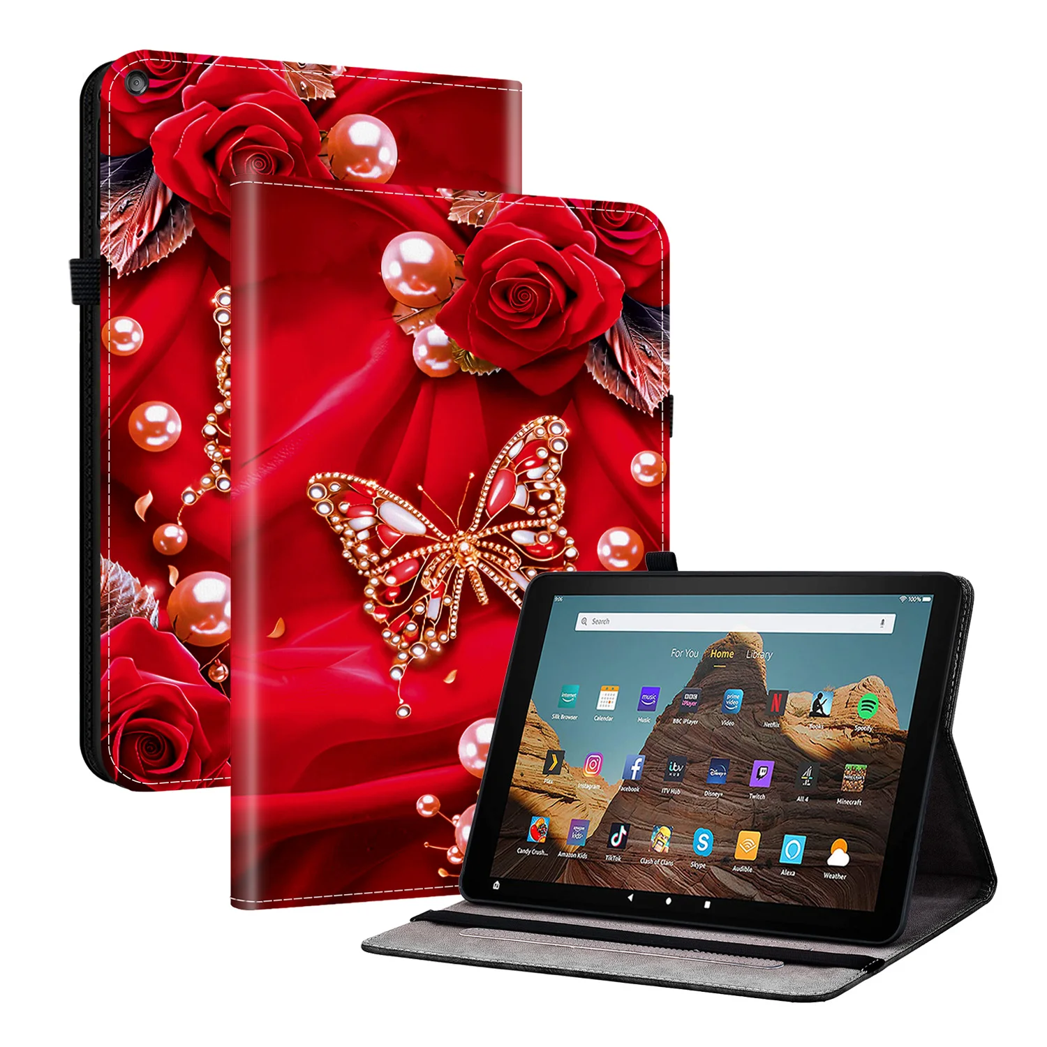 Elegant Leather Tablet Cover - Premium Quality and Durable Design