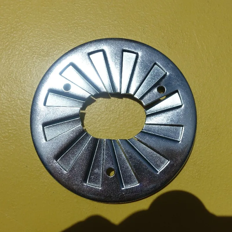 Flame Stabilizer For Burner Double Hole Air Swirler For Waste Oil Burner Oil Spray Stabilizing Disc Ring Of Fire Steady Plate