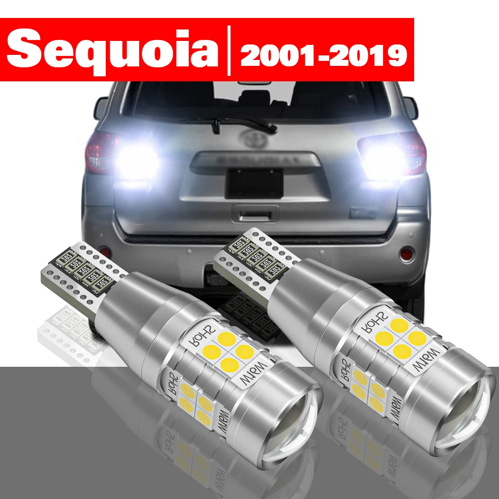 

For Toyota Sequoia 2001-2019 2pcs LED Reverse Light Backup Lamp Accessories 2009 2010 2011 2012 2013 2014 2015 2016 2017 2018