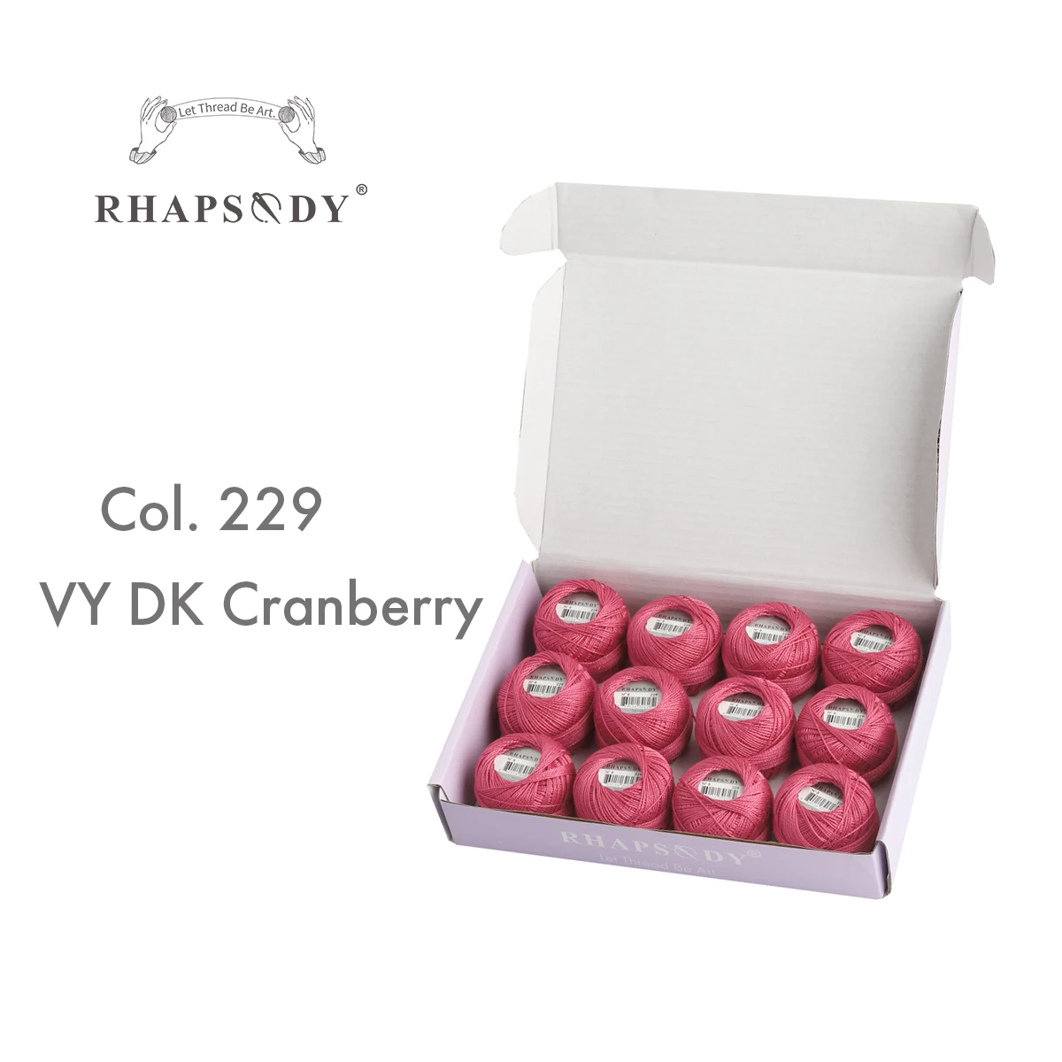 229 VY DK cranberry