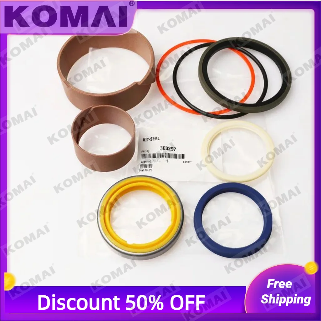 3E3297 Tilt Cylinder Seal Kit Fits Cat Caterpillar 416B 416C 426 426B 428B 428C