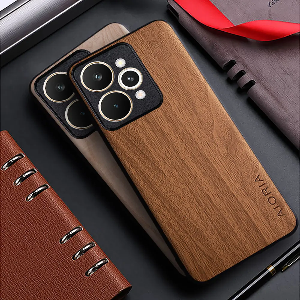 Premium Bamboo Wood Pattern Back Cover Case