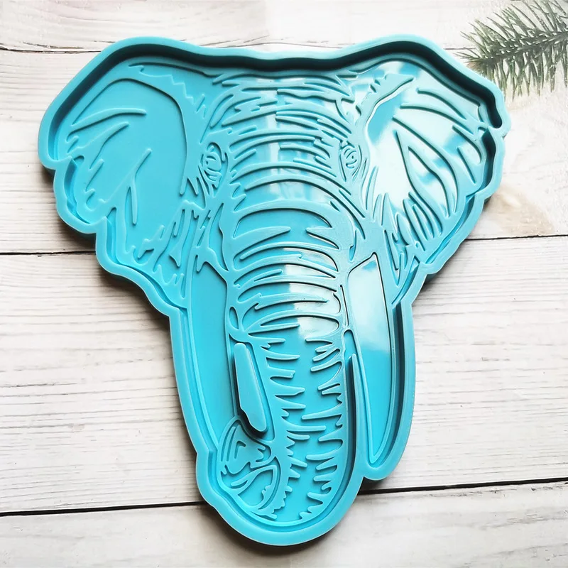 GHBOTTOM Repose-tête D'éléphant En Résine époxy Moule En Silicone DIY