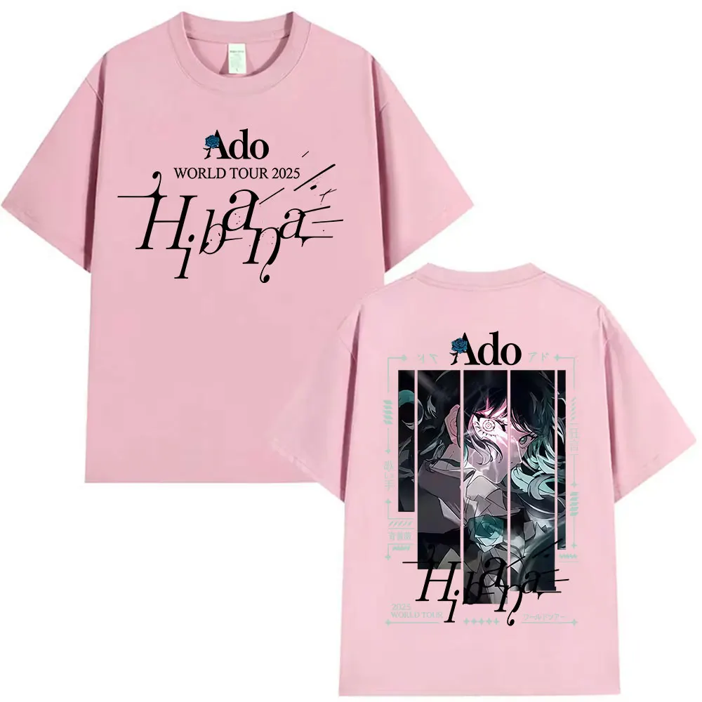 Japanese Ado Hibana WORLD TOUR 2025 New T-Shirts Men Women