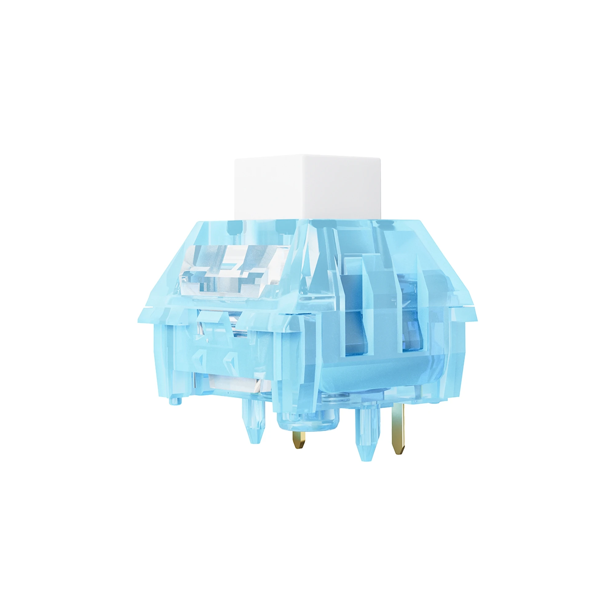 Kailh-interruptor de Teclado Mecânico Arctic Fox Interruptores Clicky com Guia de Luz Rgb Smd Pins - Imagem 5