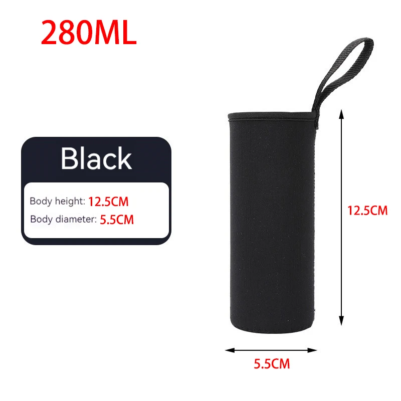 Insulated Neoprene Sports Water Bottle Holder Sleeve