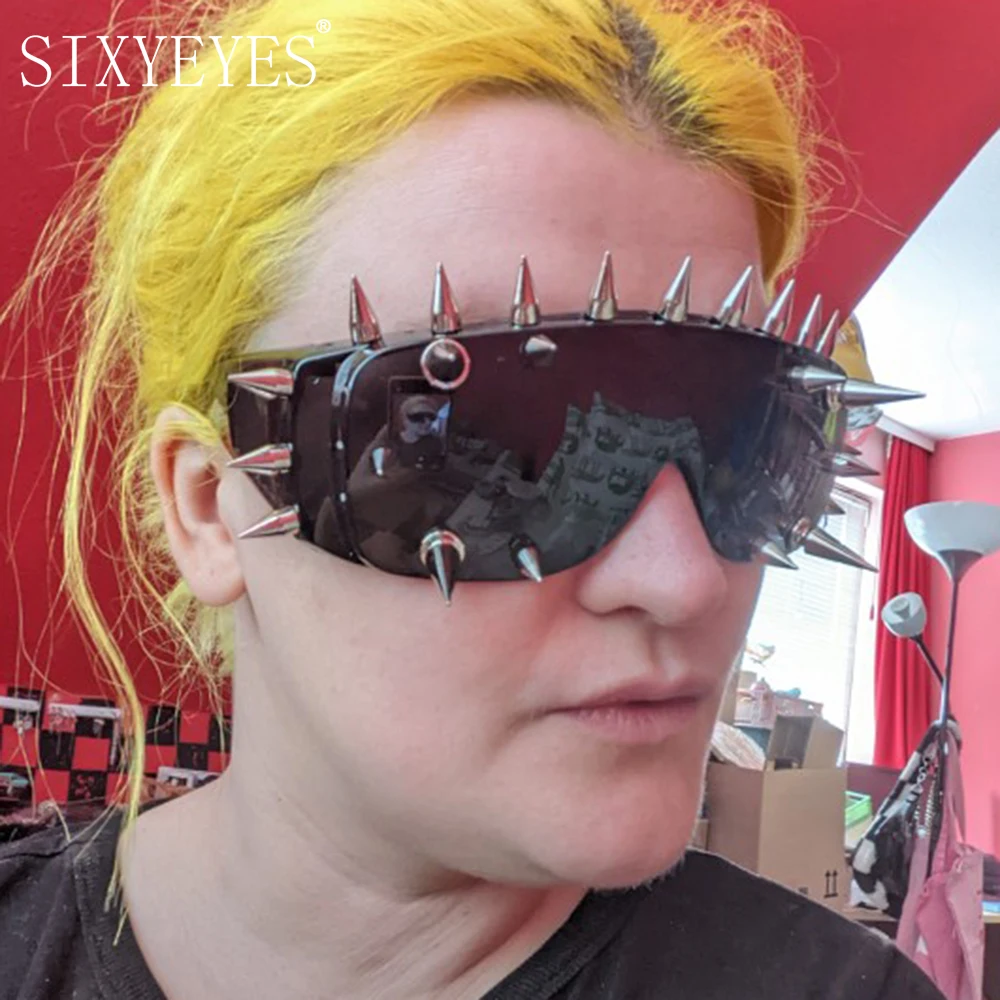 Steampunk Festival Sunglasses Unusual Men's Punk Glasses