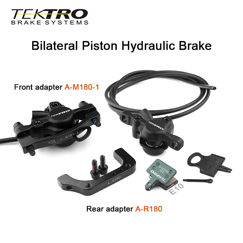 TEKTRO HD-E350 900/1600mm Electric Bicycle Brakes MTB Power Control Hydraulic  Scooter Bike Parts Ebike  bicycle brake hydraulic disc brake bicycle oil brake mountain bike brake front rear bike caliper clamp bike parts