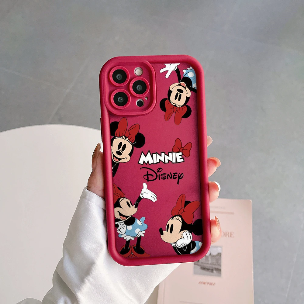 ディズニーミッキーミニーマウスカメラ保護ケース iPhone 15 14