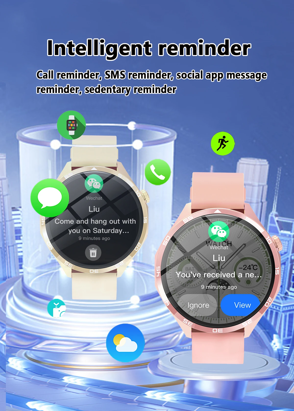 2025 New Smart Watch Men Women Multi-Sport Mode HD Amoled 1.50 Inch SmartWatch Bluetooth Calling Call Life-Waterproof Watch 5