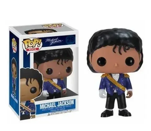 thumbnail image 5 of Figuras de acción de PVC de Funko Rock BEAT IT 23# MICHAEL JACKSON BILLIE JEAN 22# BAD 25# SMOOTH CRIMINAL 24# Colección de juguetes, 5 of 5