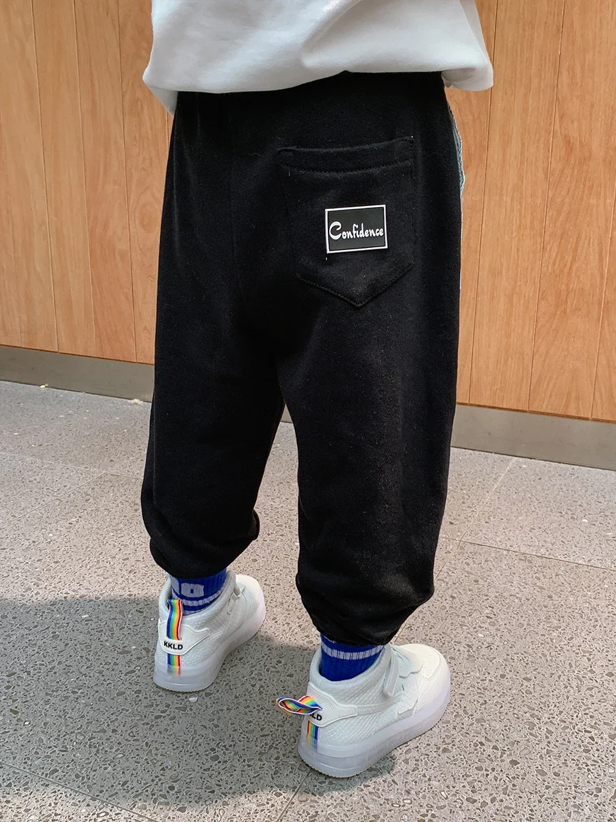Boys Pants Korean-Style Casual Big Boy Baby Autumn Children's Garment