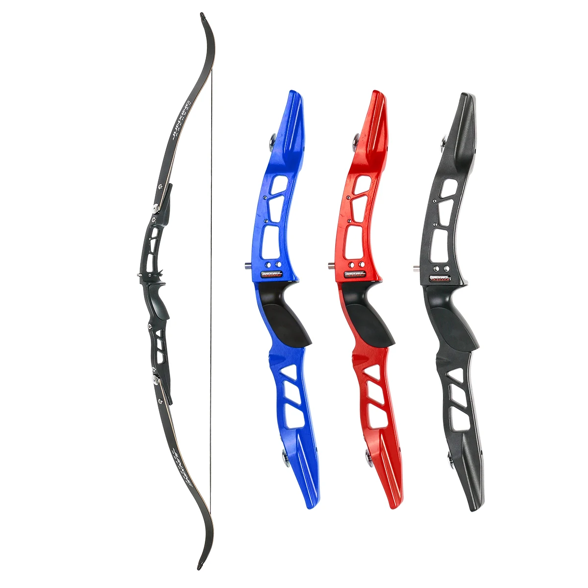 Junxing F167 20 40 lbs Metal Riser Recurve Bow 66 inch Hunting Bow Brace Height Traditional Long