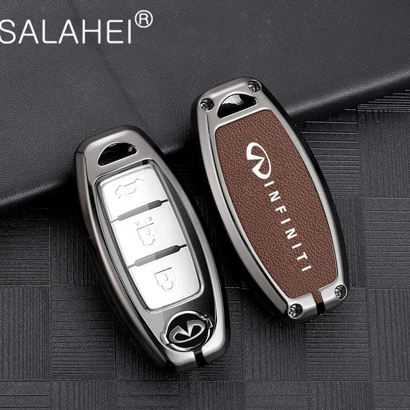 Happyit Funda De Aleación De Cuero Para Llave De Coche Accesorio Para