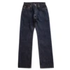 Red Tornado NOIR 21oz Selvedge Denim Straight Cut Jeans Indigo Rugged Style Men Pants 5