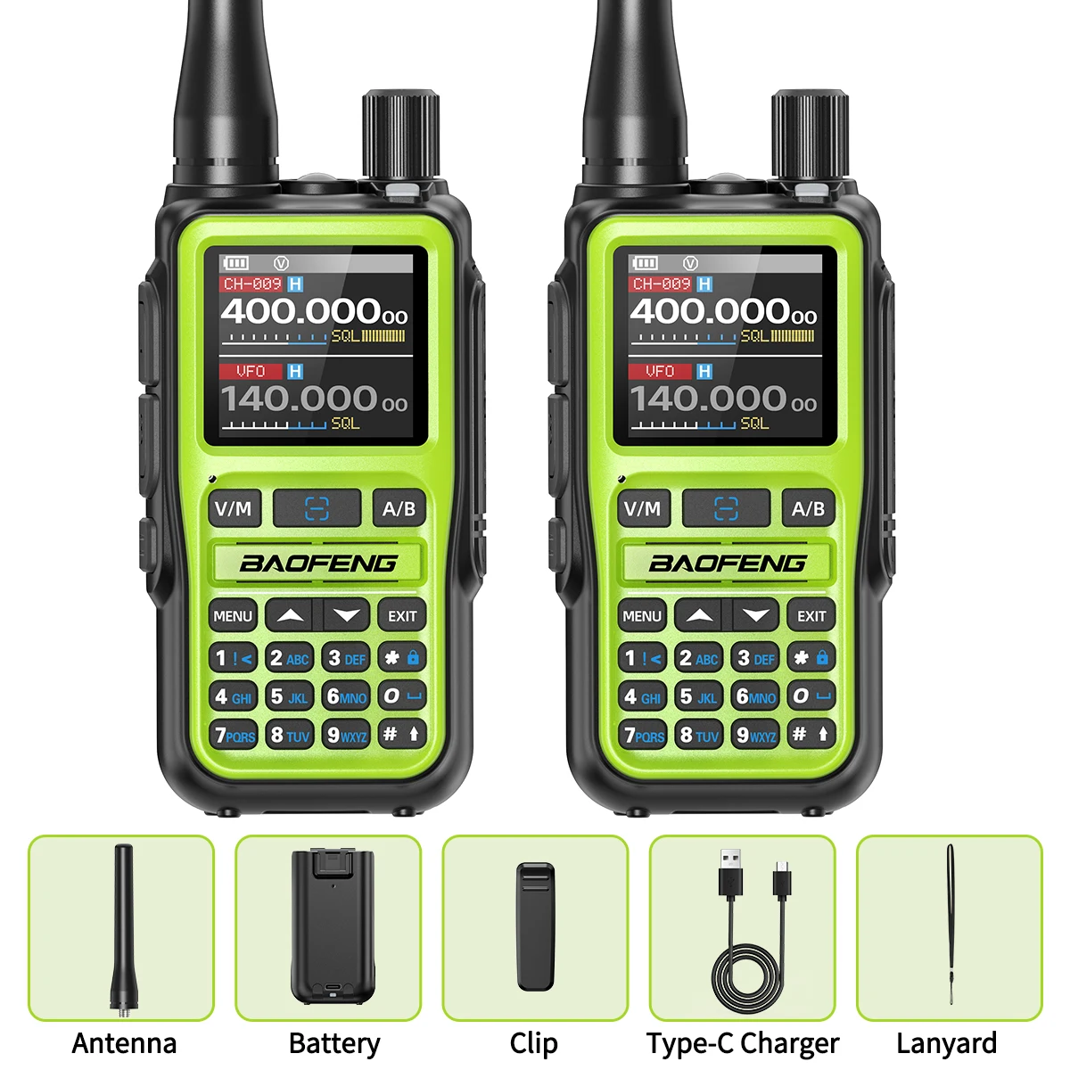 Baofeng walkie talkie, 2