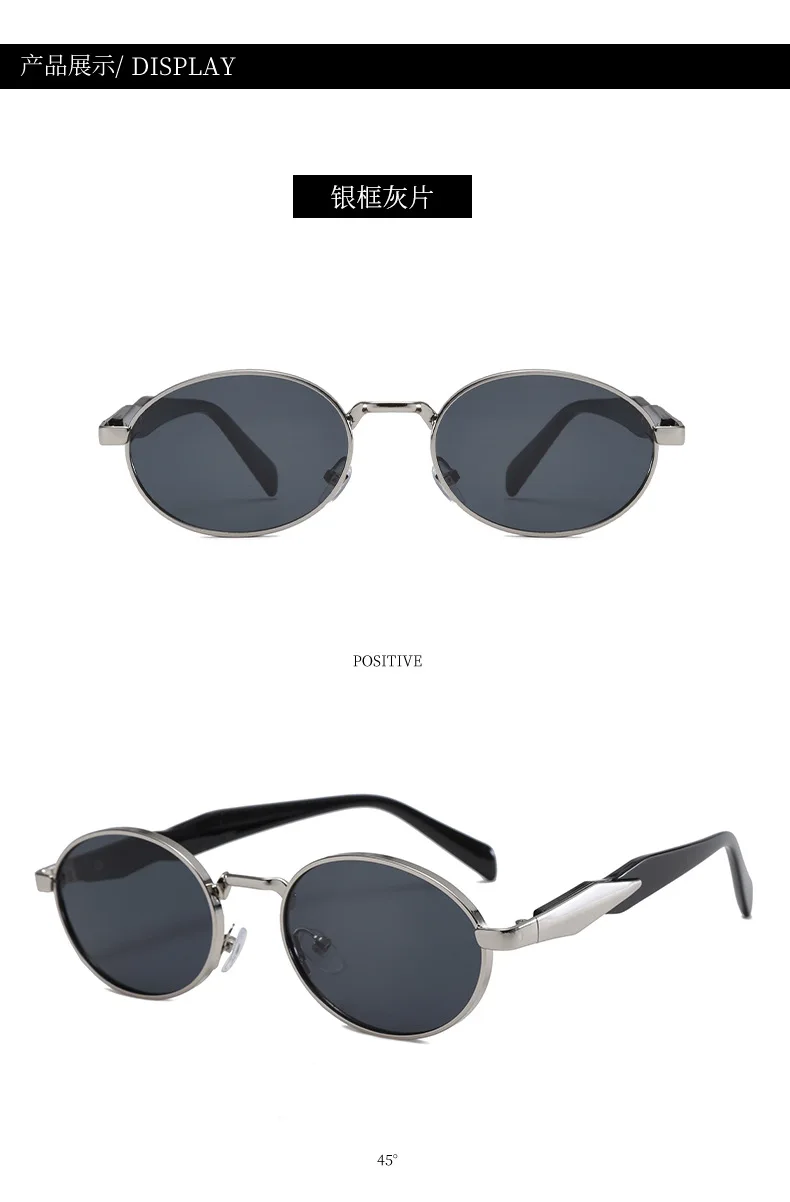 Luxury Brand Sunglasses for Men and Women Unisex Fashion Sun Glasses Oval Unisex Stylish Eyewear Shades Round Sunglasses