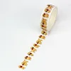 NEW 1PC 10M Decor Golden Retriever Puppy and Rose Washi Tape for Craft Journaling Adhesive Masking Tape Cute Stationery 1