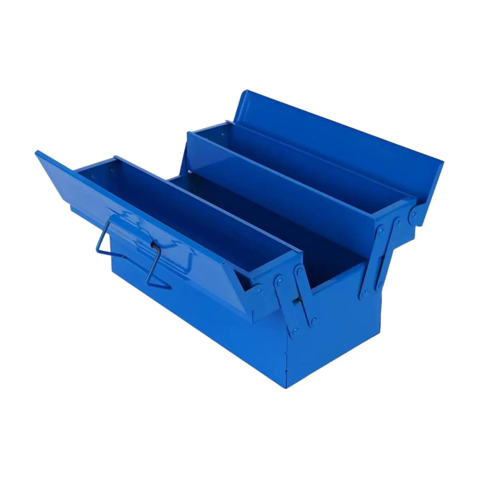 Metal Tool Box with Double Handle Container for Easy Classification Multipurpose Professional Suitcase Household Tool Organizer Metal Tool Box with Double Handle Container for Easy Classification Multipurpose Professional Suitcase Household Tool Organizer
