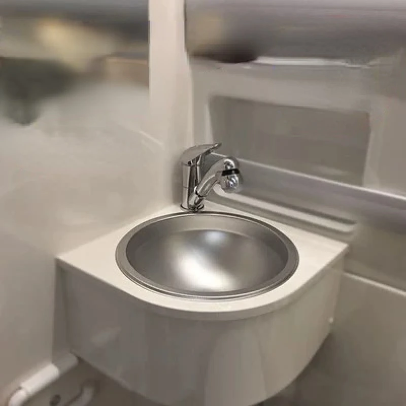 NewRVYachtSinkBalconyPantryBrushedMirrorSmallSingleTankMini
