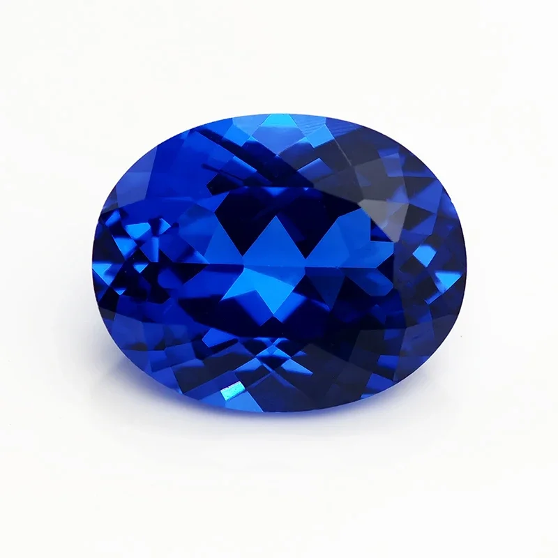Hochwertige, wunderschöne Kobalt-Spinel-Edelsteine im ovalen Schliff für DIY-Schmuckherstellung, Edelsteinsammlung, Großhandel. – Detail 1