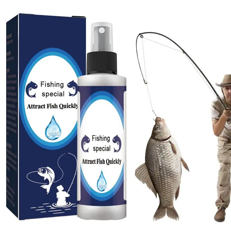 

Fish Attractant Natural Scent Fishing Luring Spray 30ml Attractant Enhancer Lures Liquid For Lake Reservoirs