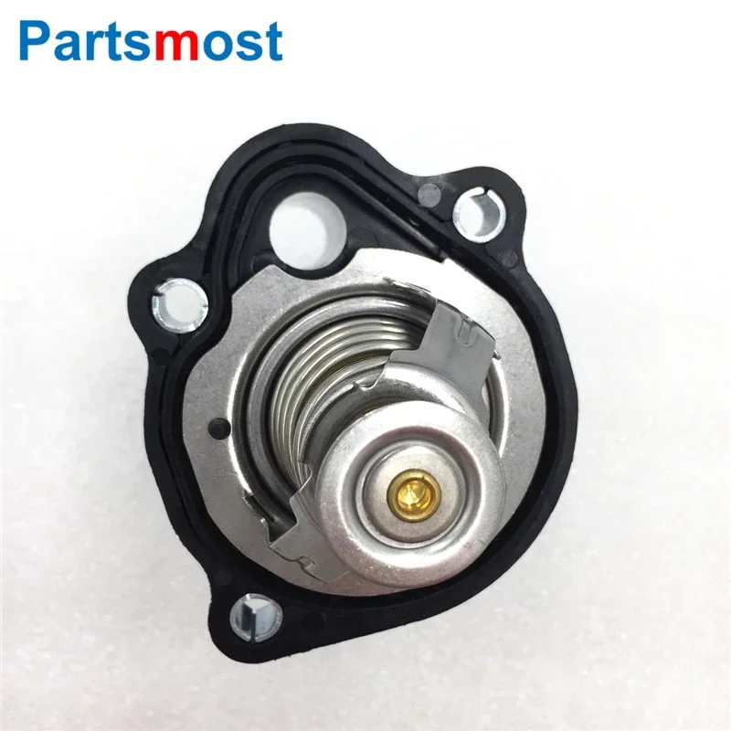 Engine Coolant Thermostat Thermostat Housing Cover 2.0L Petrol Coolant Thermostat & Housing for LAND ROVER Freelander 2 Evoque Range Rover Discovery Sport Ford Thermostat LR027158