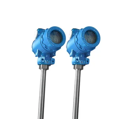 

PT100 Temperature Transmitter Aluminum sensing meter thermal resistance sensor High Accuracy:5% LCD Display -50~600C