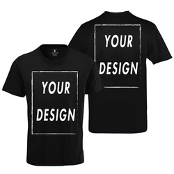 Maymavarty Premium Personalized Cotton T-Shirt - Design Your Own High-Quality Gift - Men S (Black)
