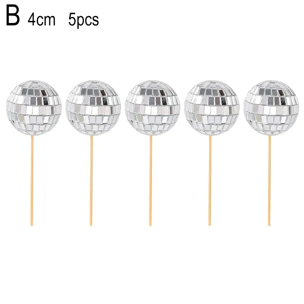 Lot De 7 Boules Disco Pour Décoration De Gâteau ... - Rakuten