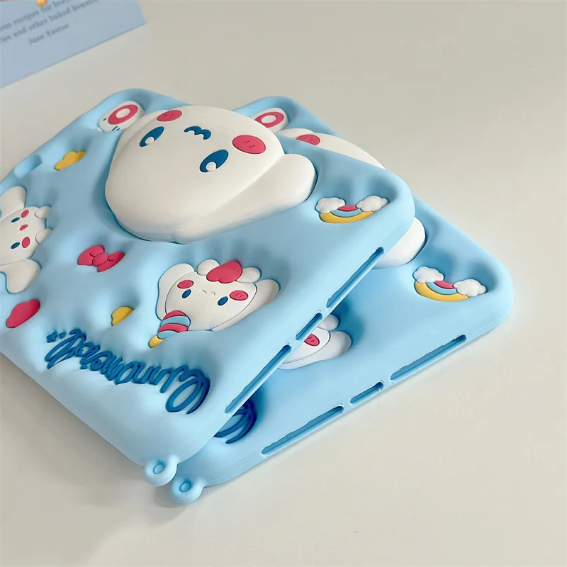 Adorable Cinnamoroll Silicone Tablet Protective Case