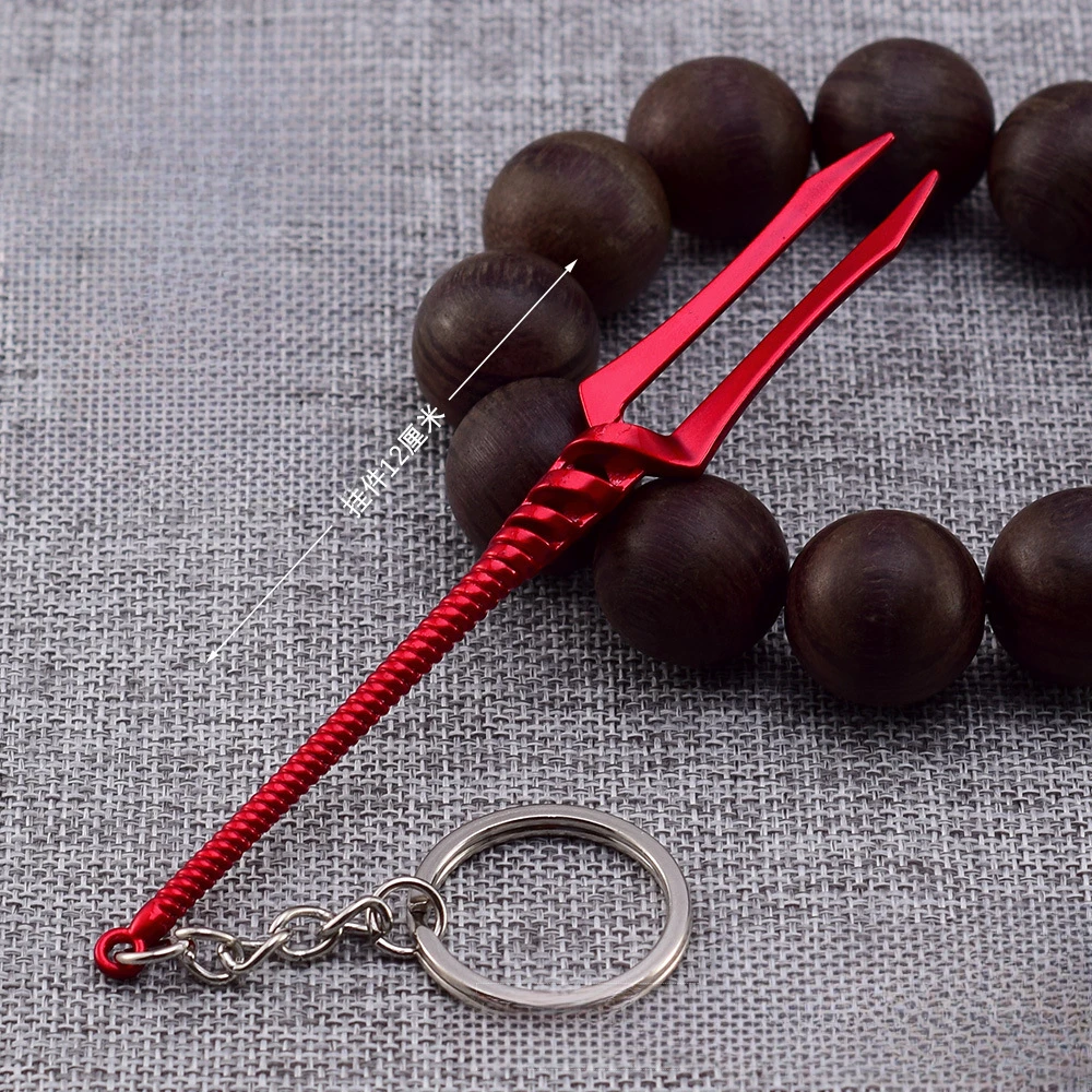 12Cm Lancia Di Longinus Neon Genesis Eva Evangelion-01 Arma Portachiavi Anime Giapponese Katsuragi Misato Croce Ciondolo Neckalce