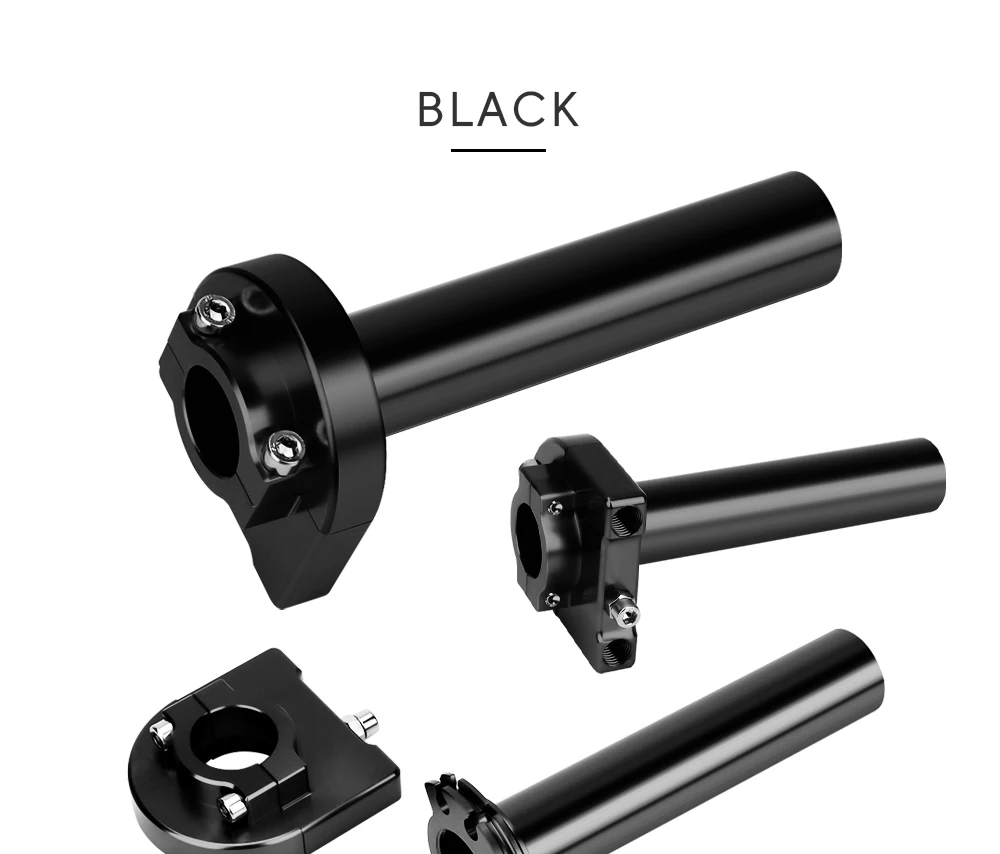 1PC Motorrad Gas Twist Griffe 20,7 MM CNC Aluminium Grip Mit Kabel Beschleuniger Moped Roller Griff Änderung Teile – Detail 11